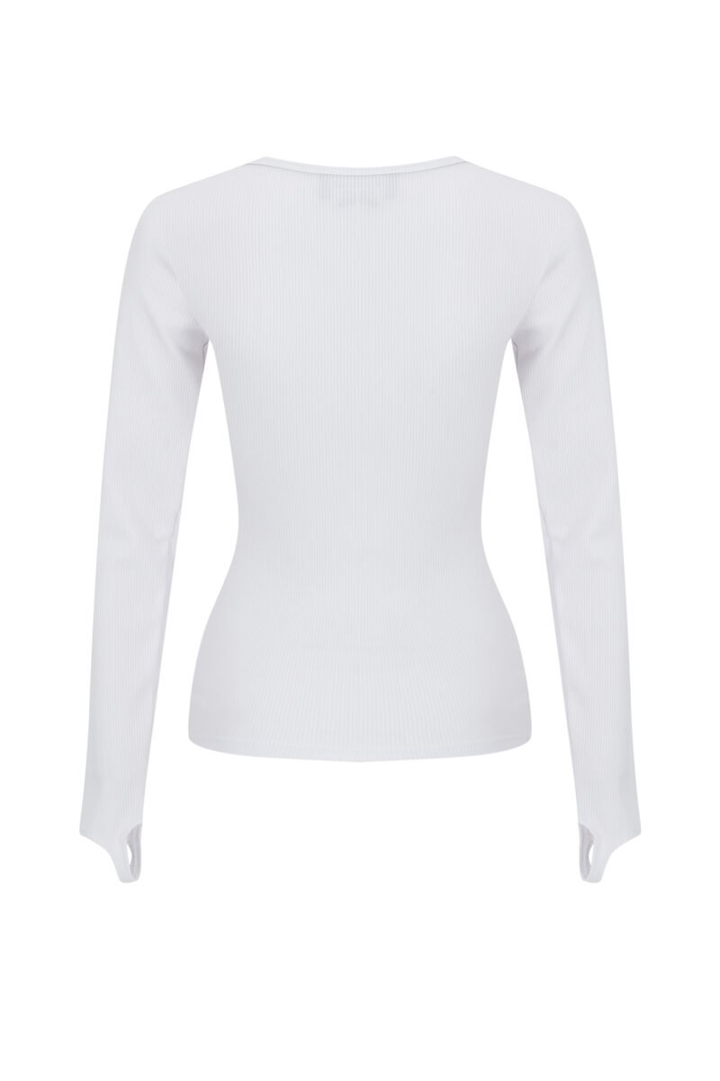 Clare Top White - Görsel 2