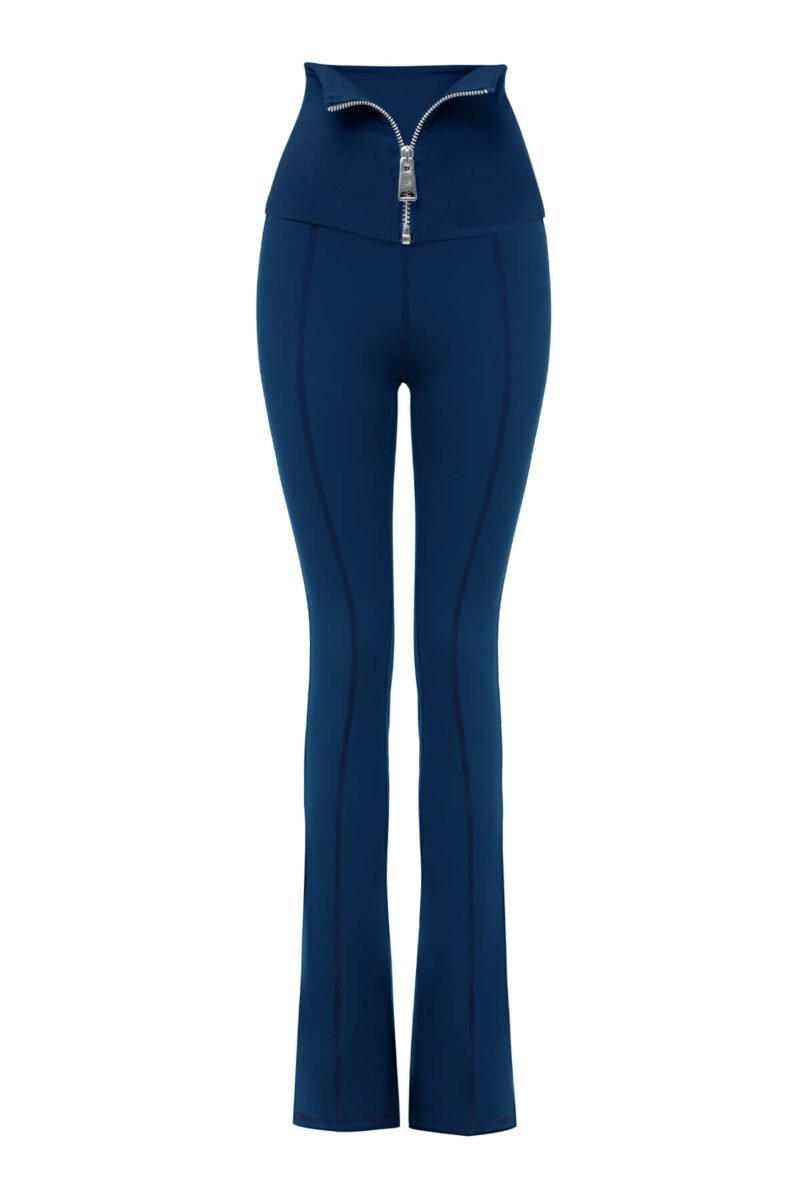 Annalisa Corset Flare Leggings Blue - Görsel 2