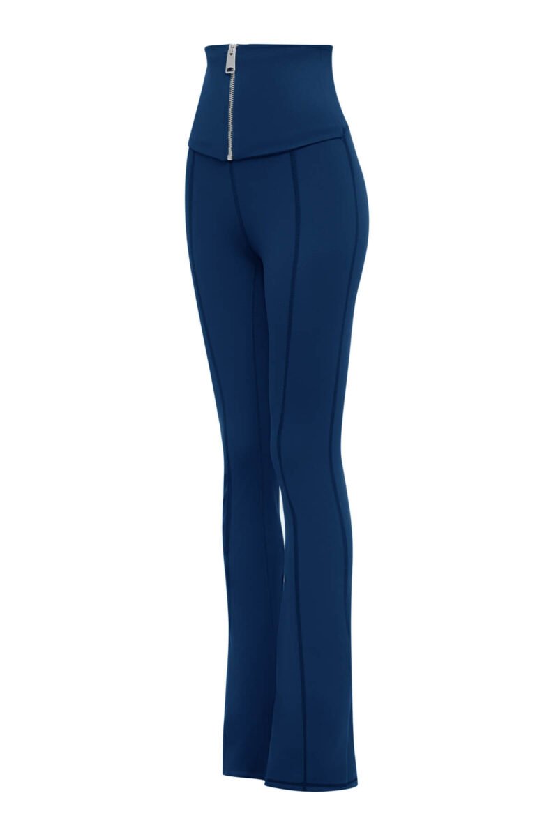 Annalisa Corset Flare Leggings Blue - Görsel 3