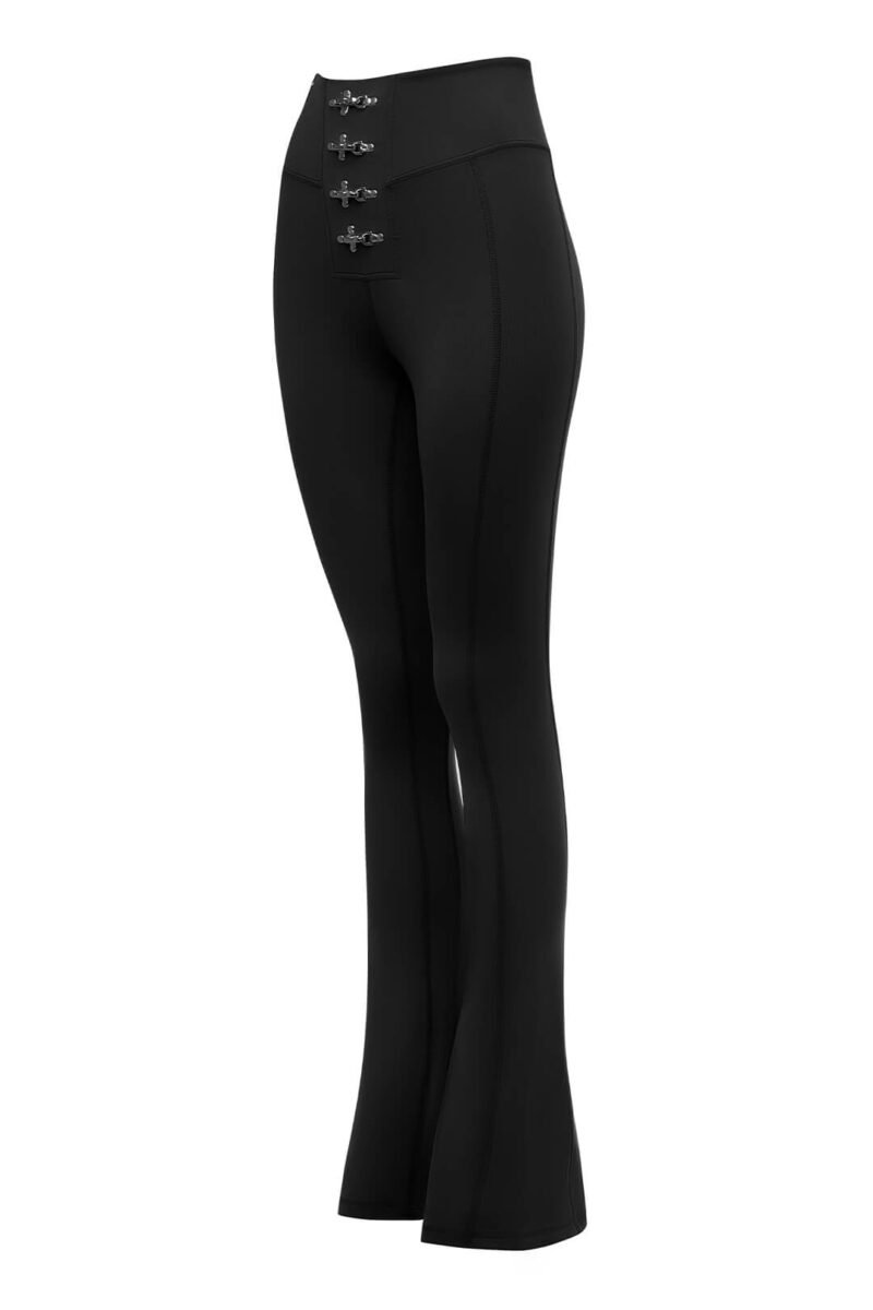 Gaia Flare Leggings Black - Görsel 2