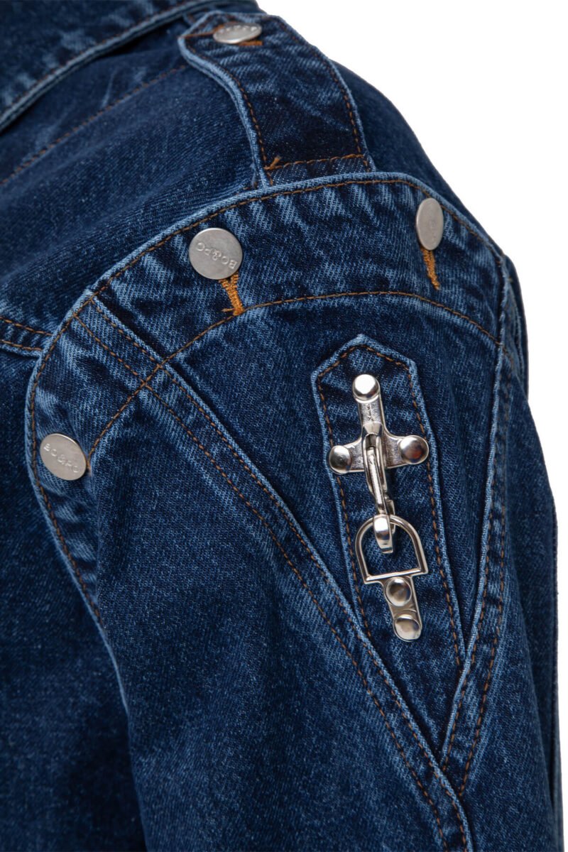 Gaia Jacket Blue - Görsel 6