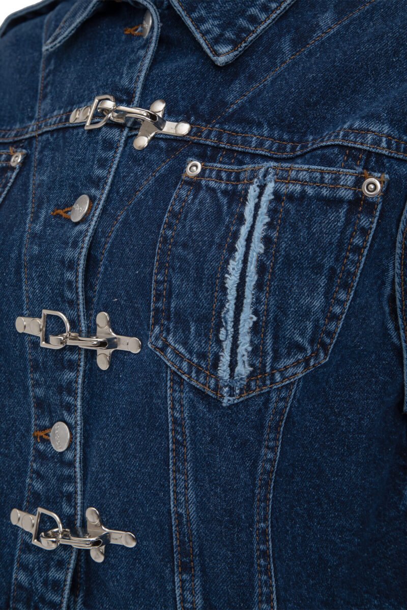Gaia Jacket Blue - Görsel 5