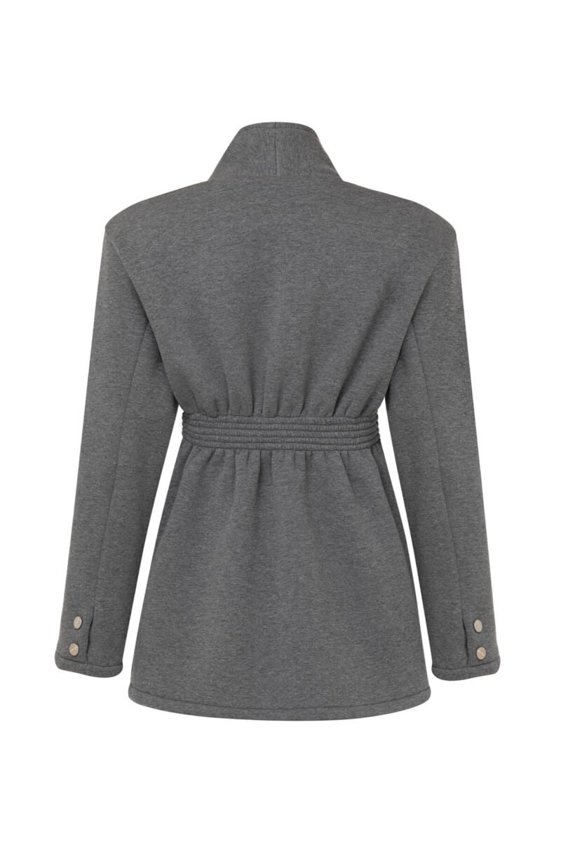 Jassy Sweat Jacket Gray - Görsel 3