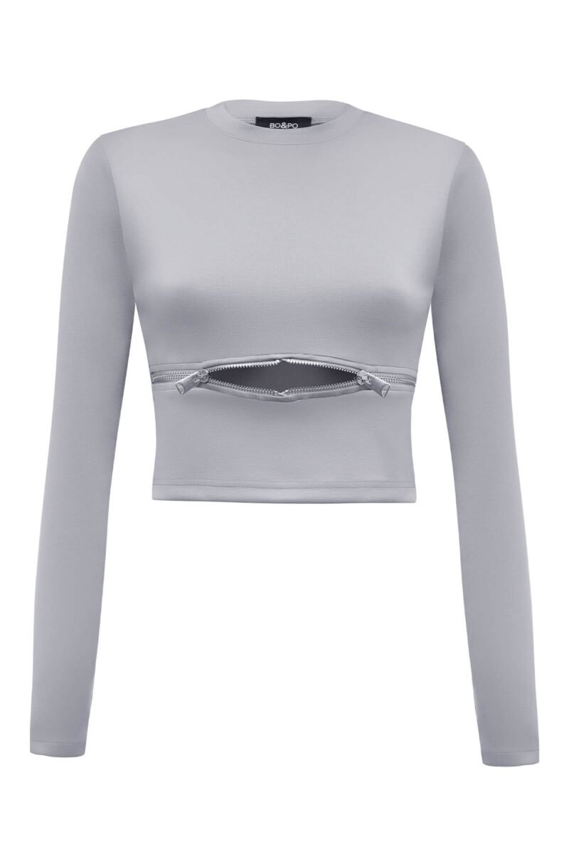 Pansy Top Gray - Görsel 3