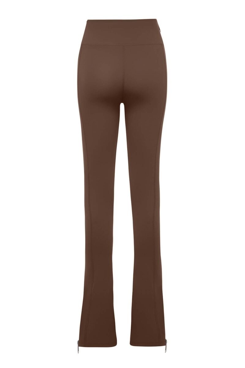 Gaia Flare Leggings Brown - Görsel 5