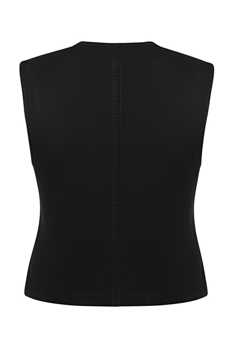 Jeanne Vest Black - Görsel 2