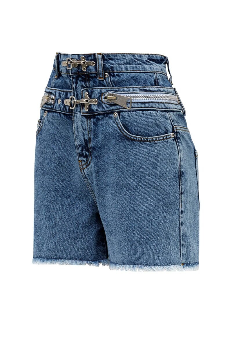 Marlow Short Blue - Görsel 2