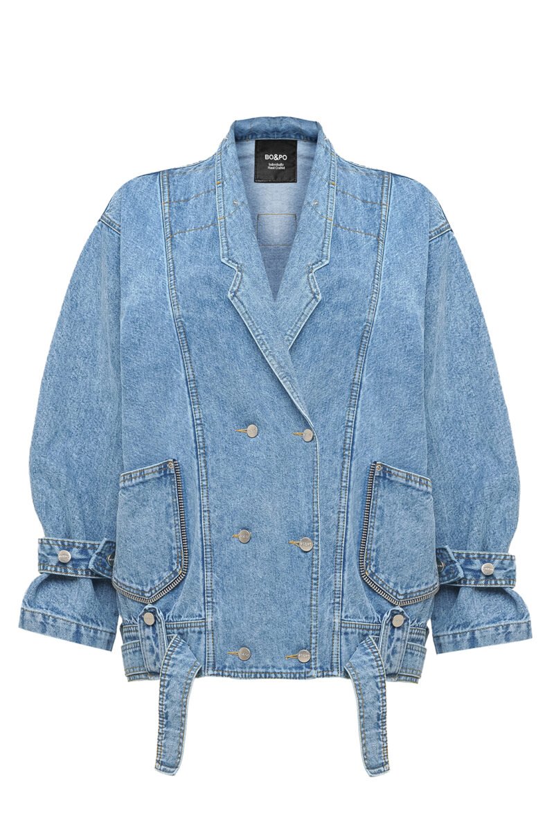 Juana Denim Jacket Blue - Görsel 5