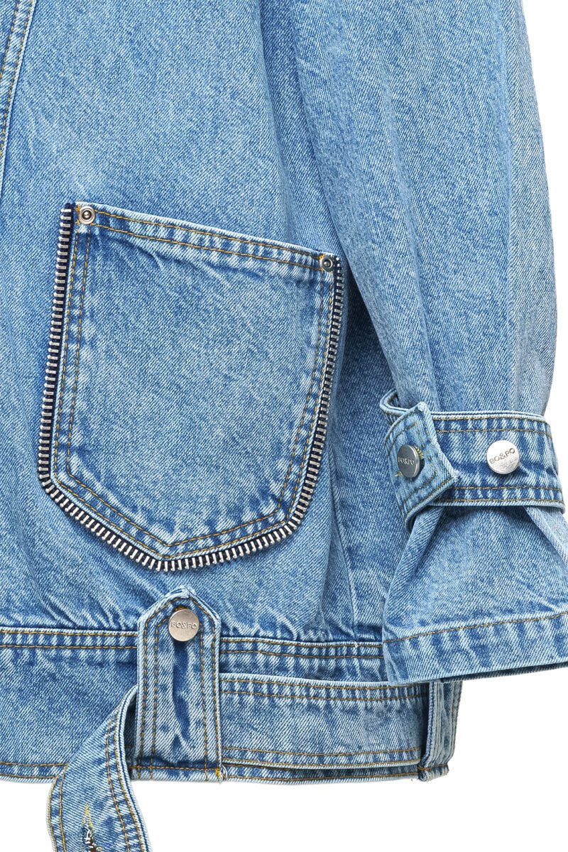 Juana Denim Jacket Blue - Görsel 4