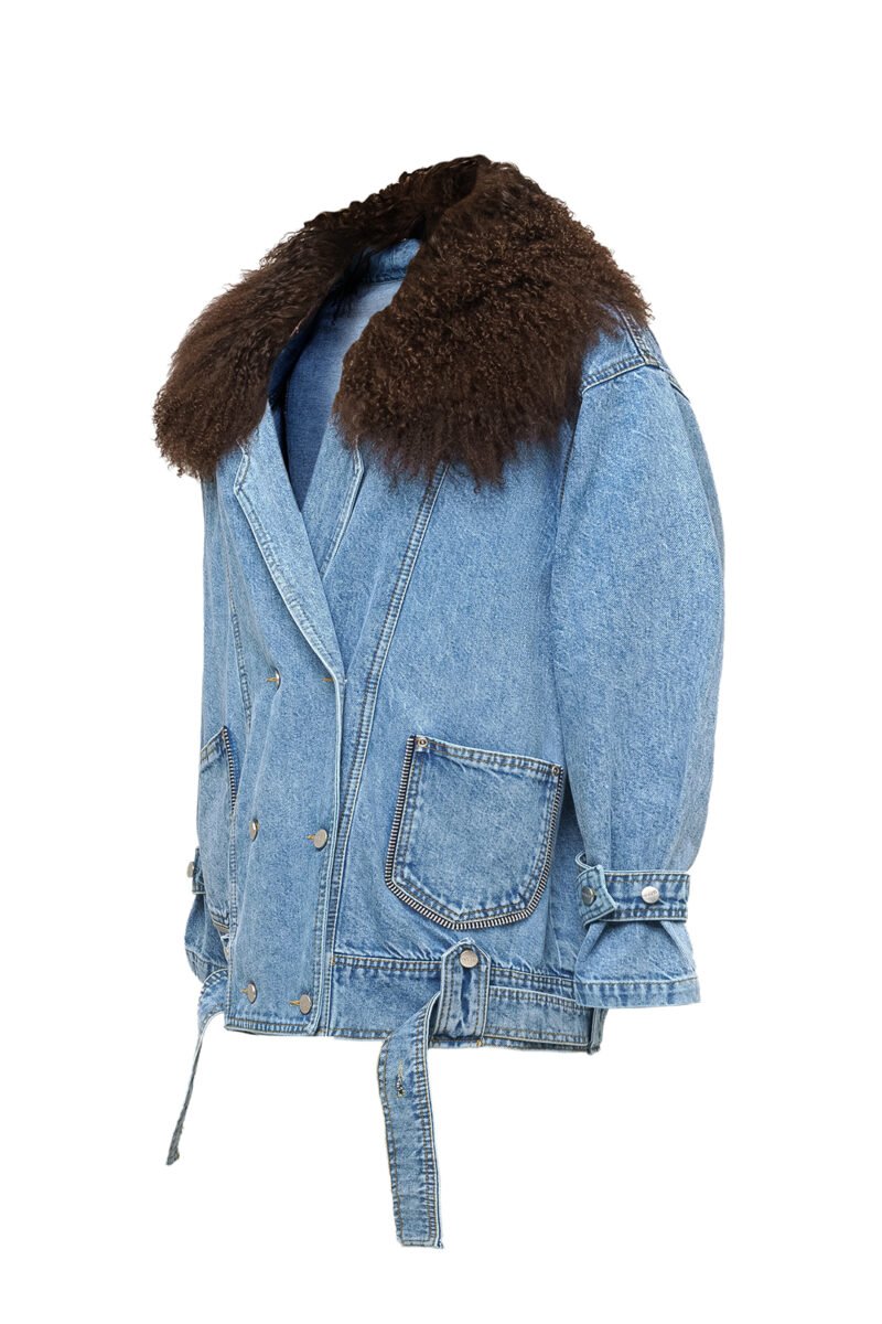 Juana Denim Jacket Blue - Görsel 3