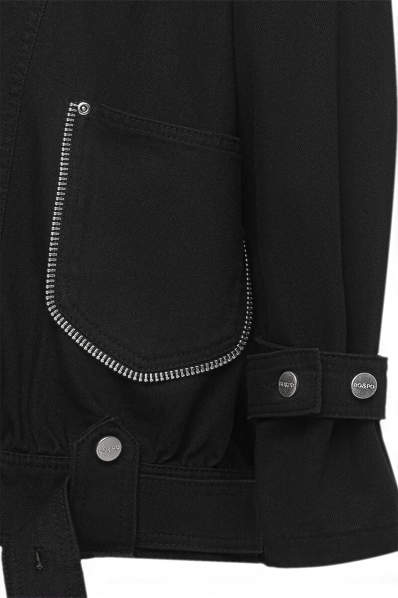 Juana Denim Jacket Black - Görsel 5