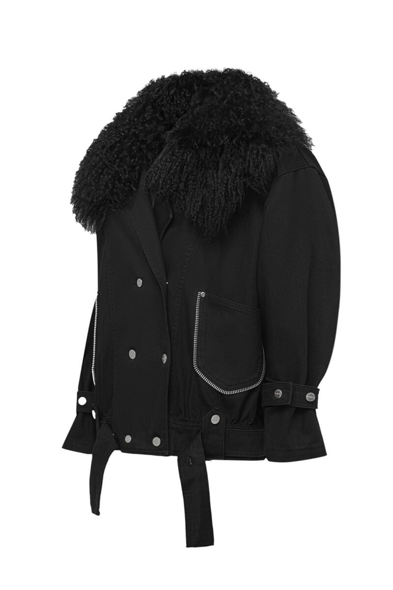 Juana Denim Jacket Black - Görsel 2