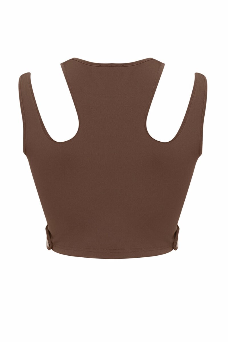 Lisa Top Brown - Görsel 3