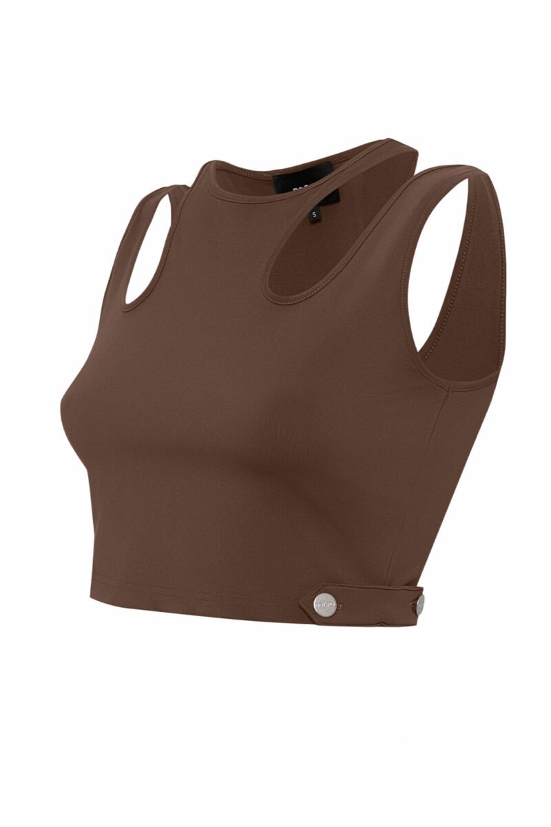 Lisa Top Brown - Görsel 2