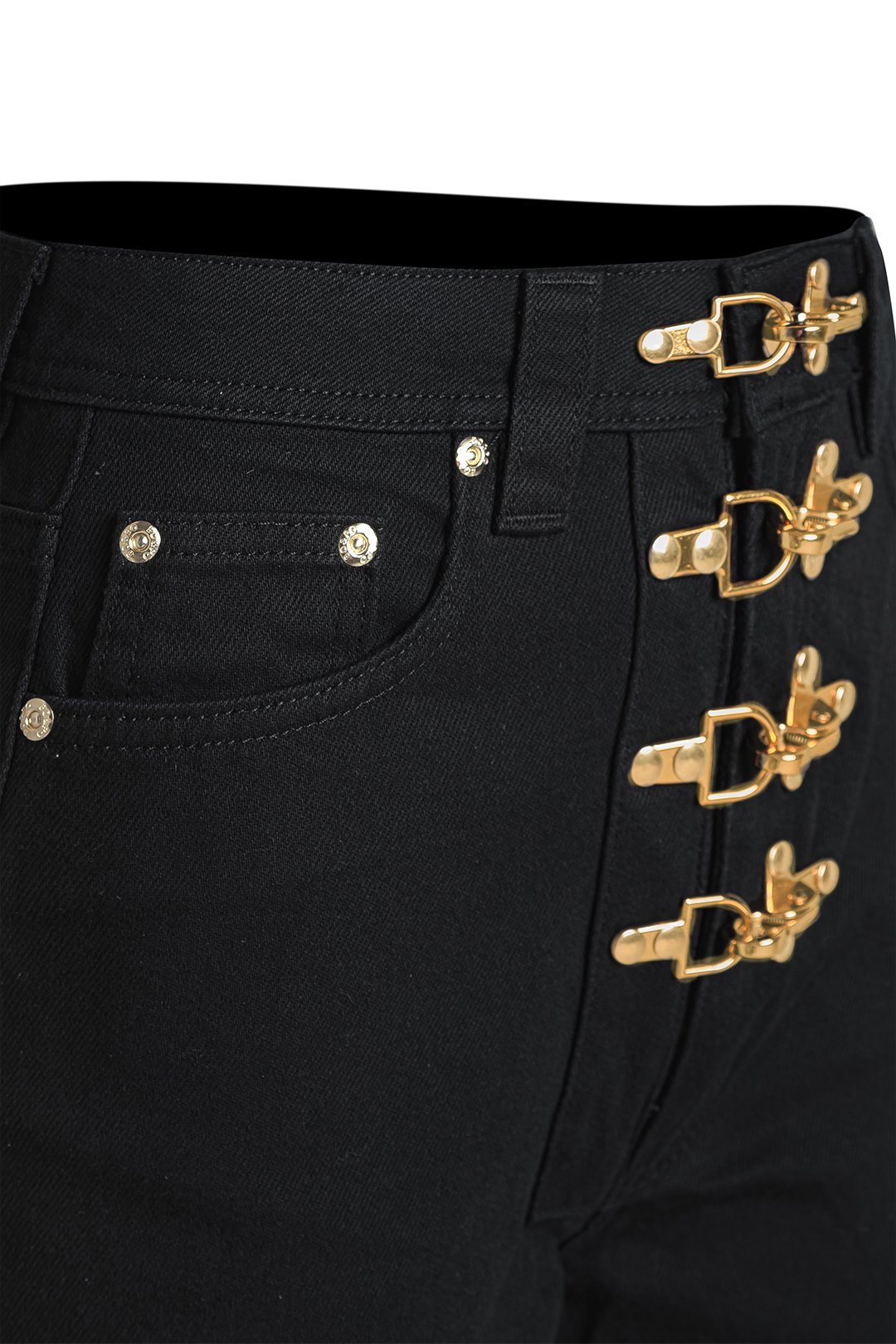 Gaia Jeans Black - Gold - Görsel 4