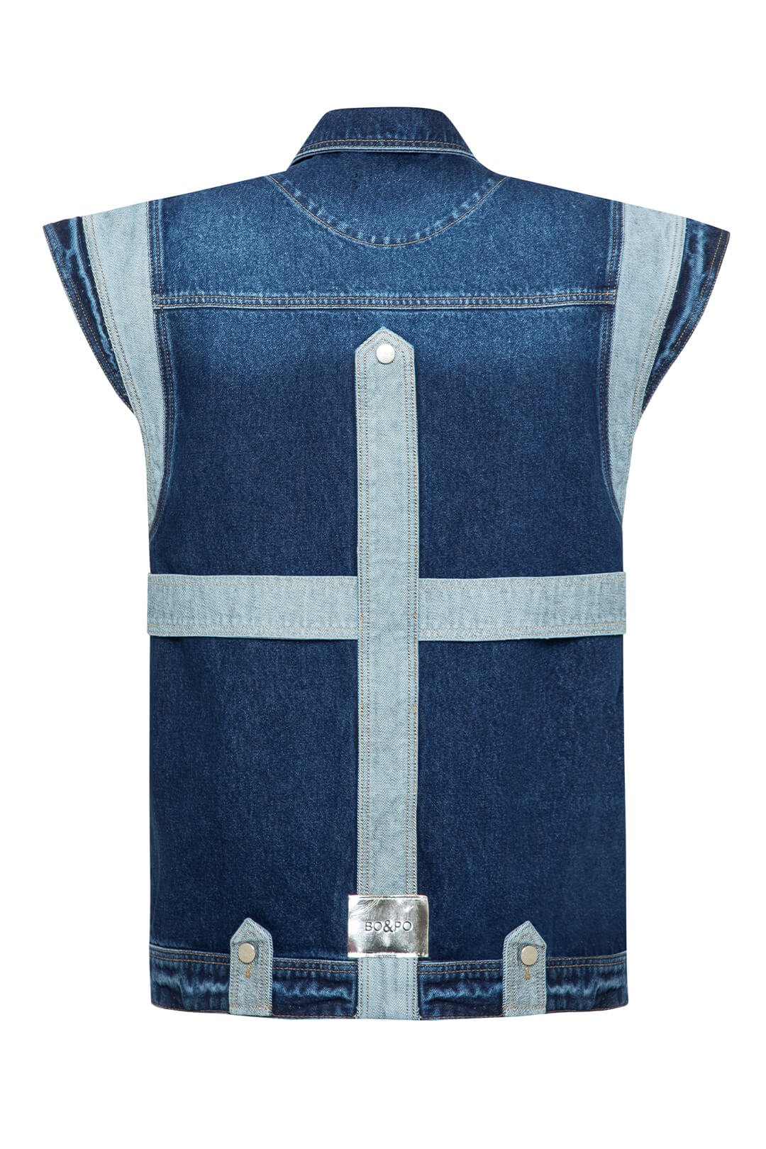 Gaia Vest Blue - Görsel 4