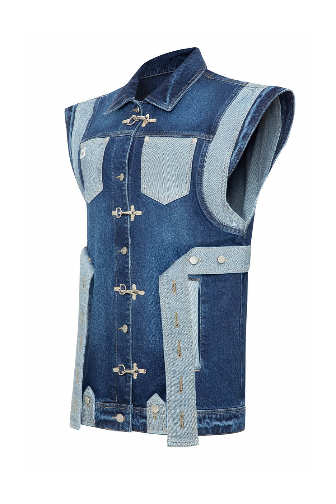 Gaia Vest Blue - Görsel 3