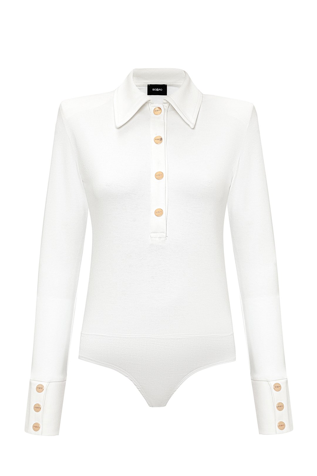 Tara Denim Top - White