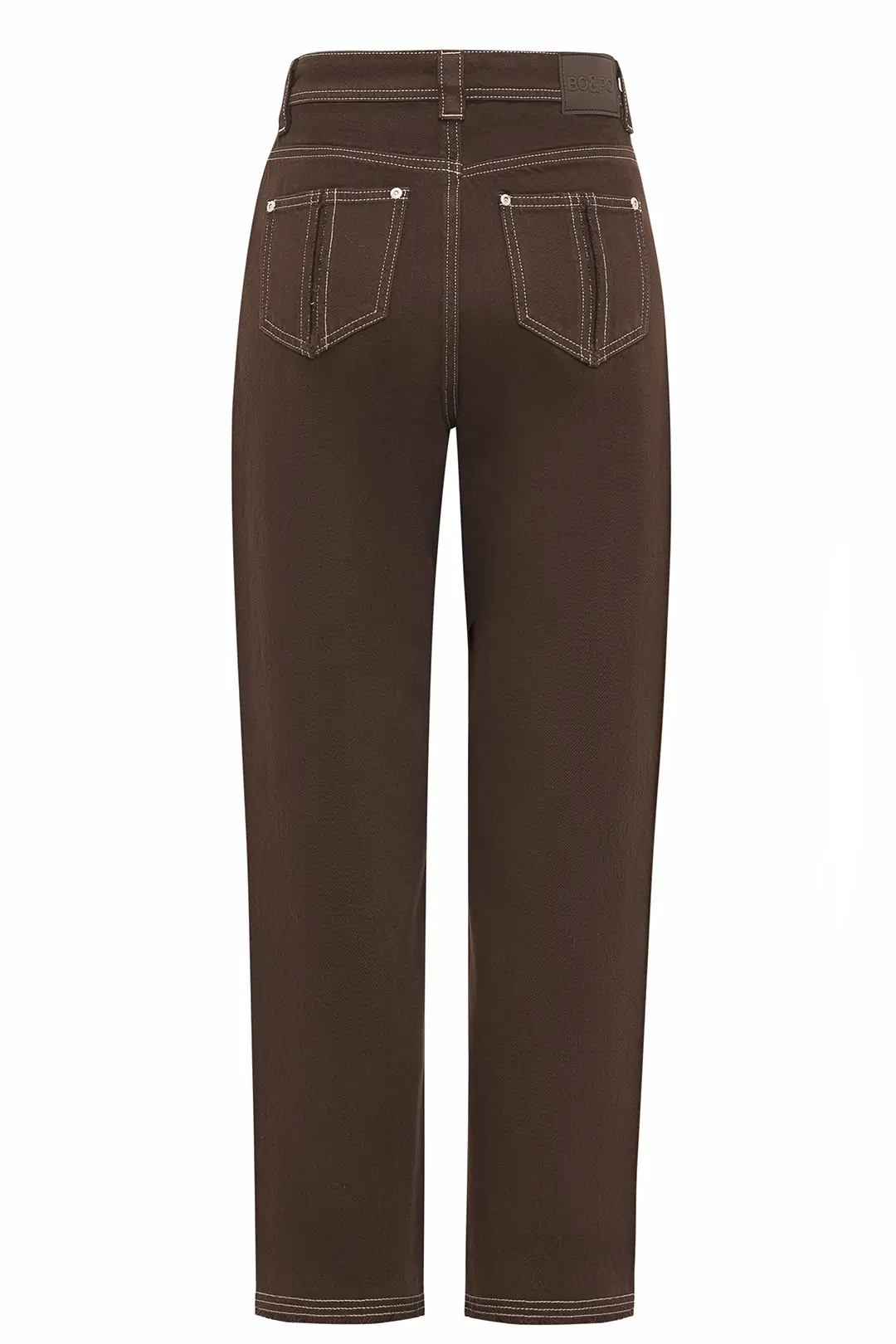 Gaia Jeans Brown - Görsel 3