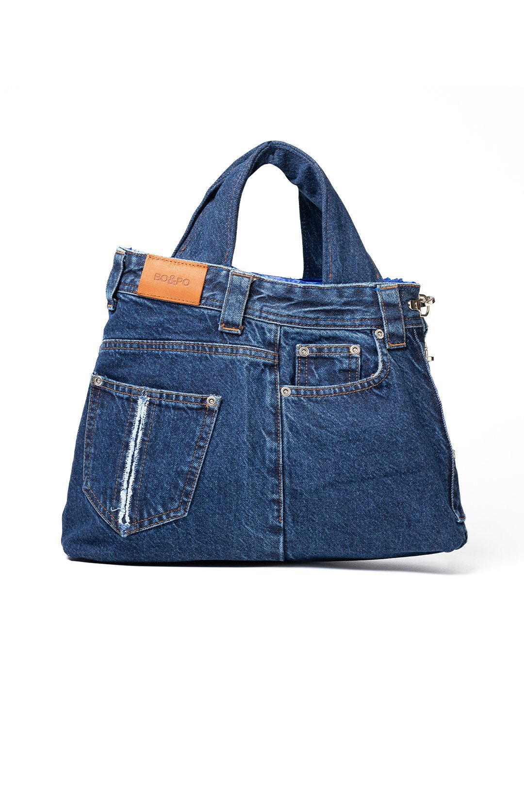 Gaia Bag - Blue - Görsel 3