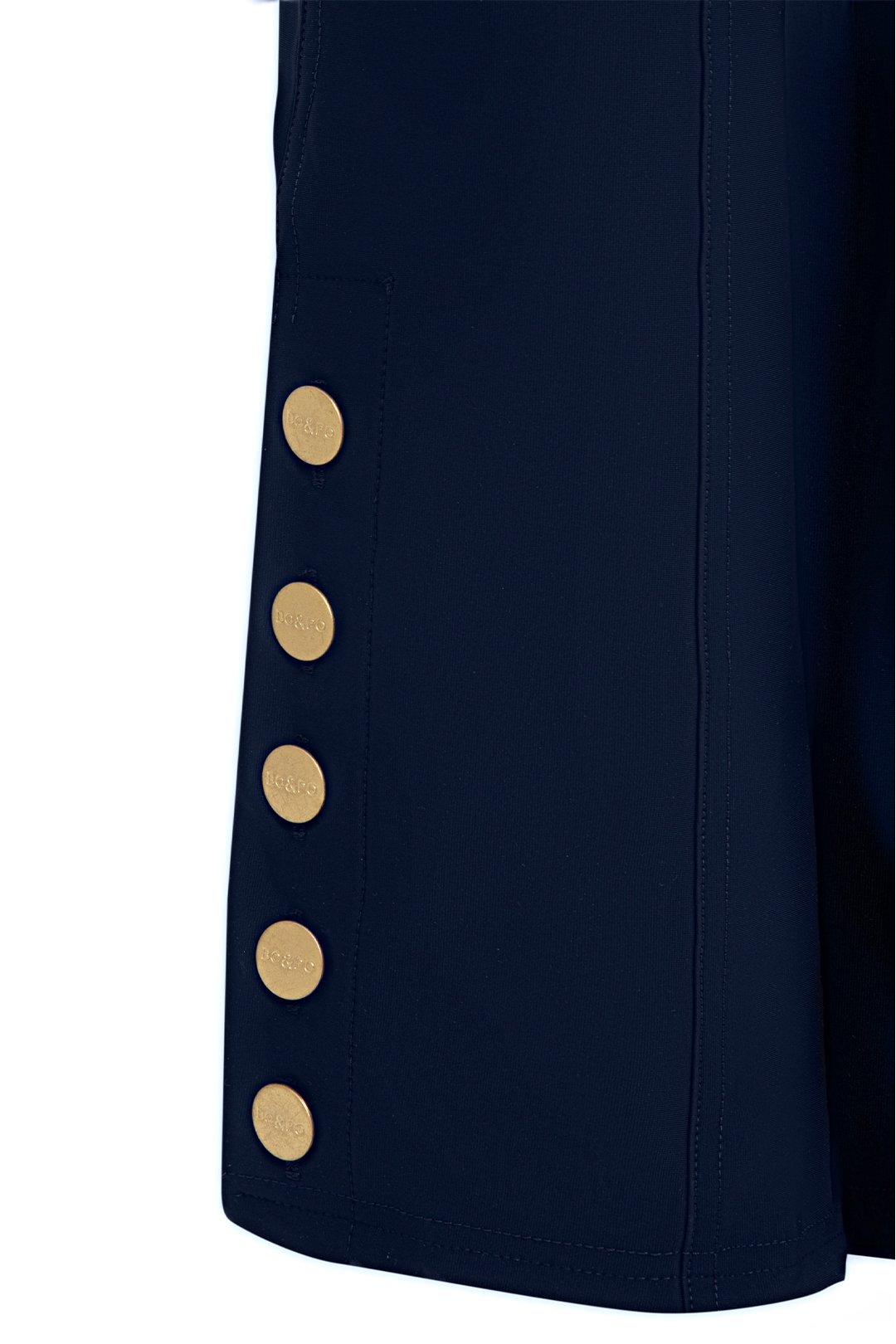 Lexi Legging Navy Blue Gold - Görsel 3
