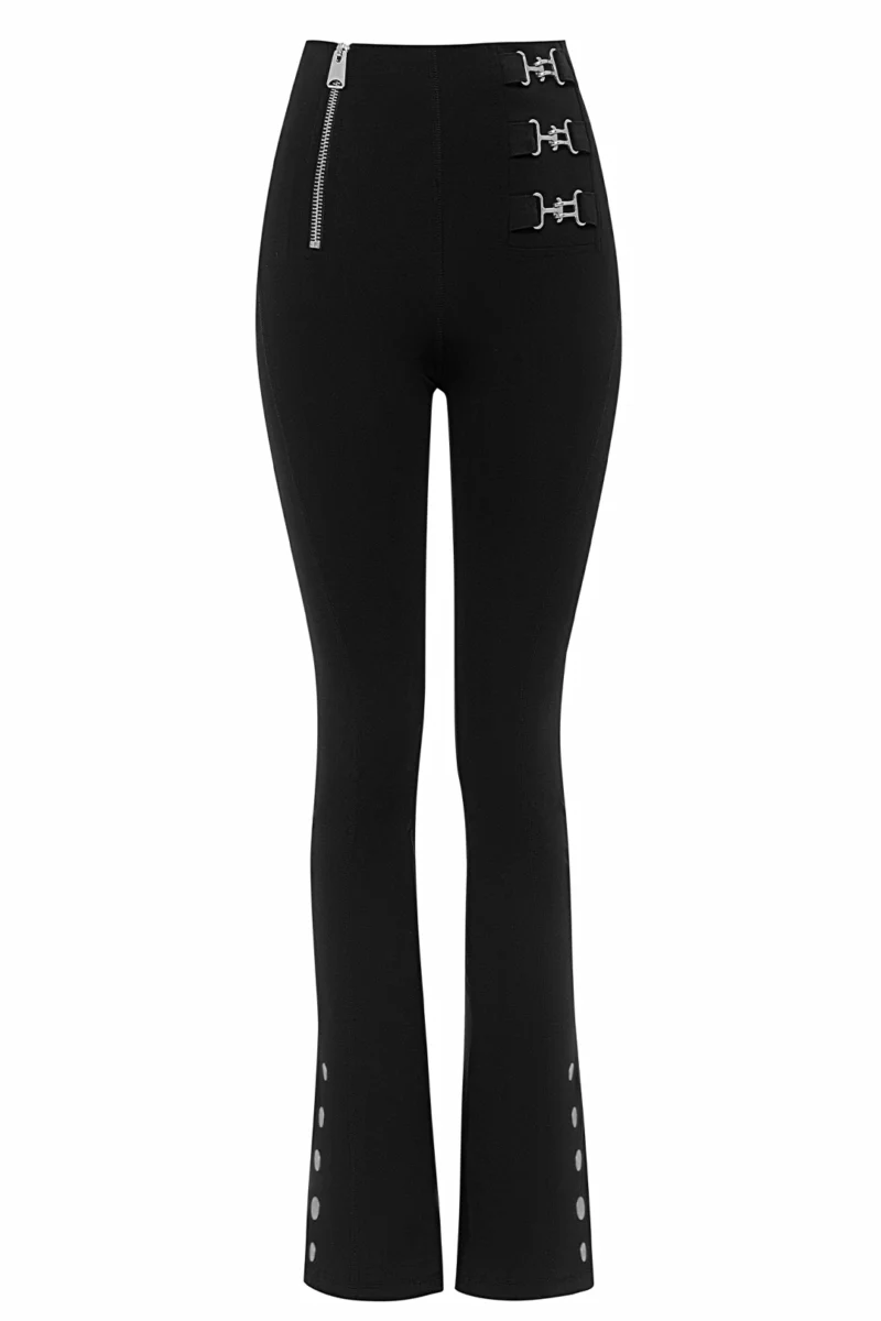 Lexi Flare Legging Silver