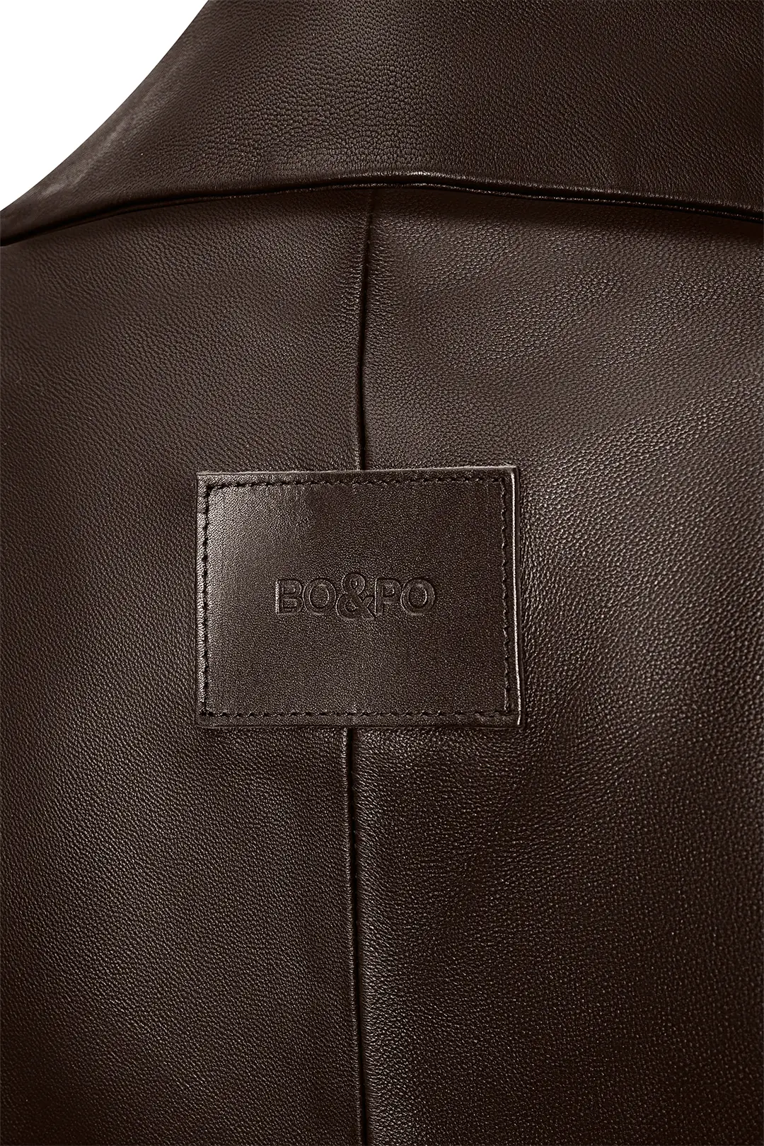 Monica Leather Jacket - Brown - Görsel 4
