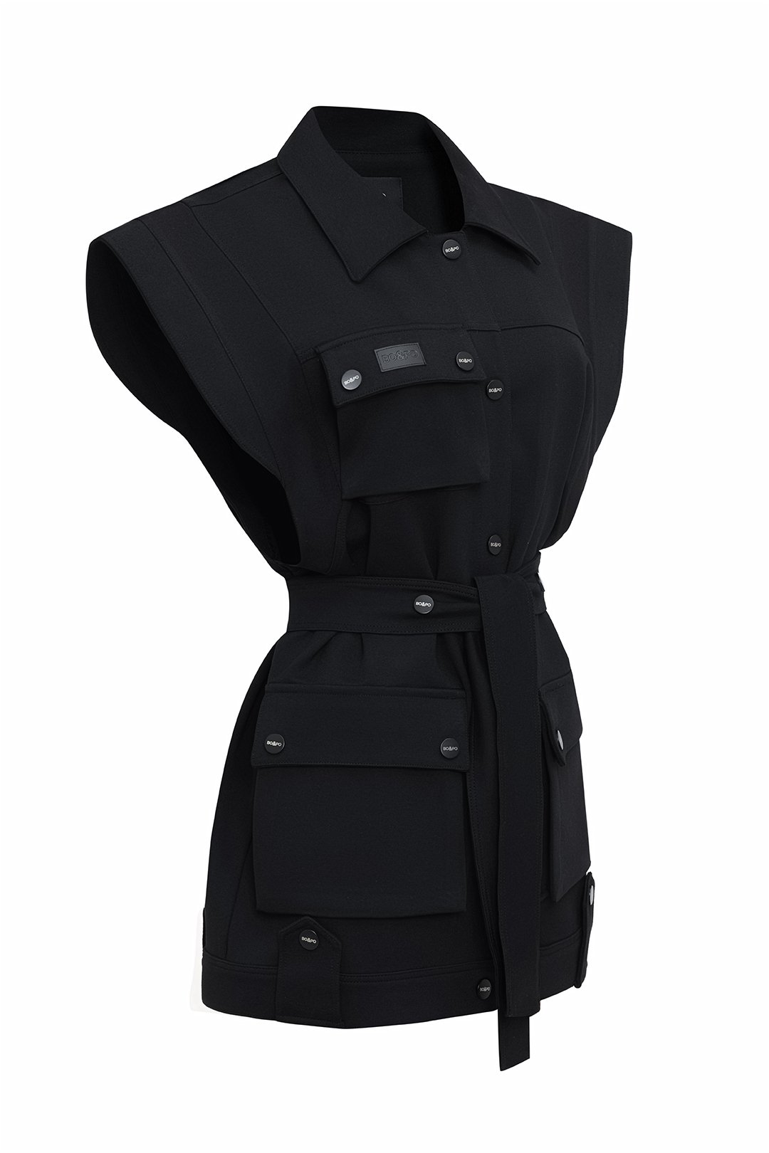 Gigi Long Vest - Görsel 4